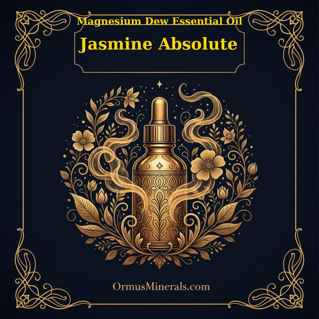 Ormus Magnesium Dew with Jasmine Absolute Essential Oil 8oz
