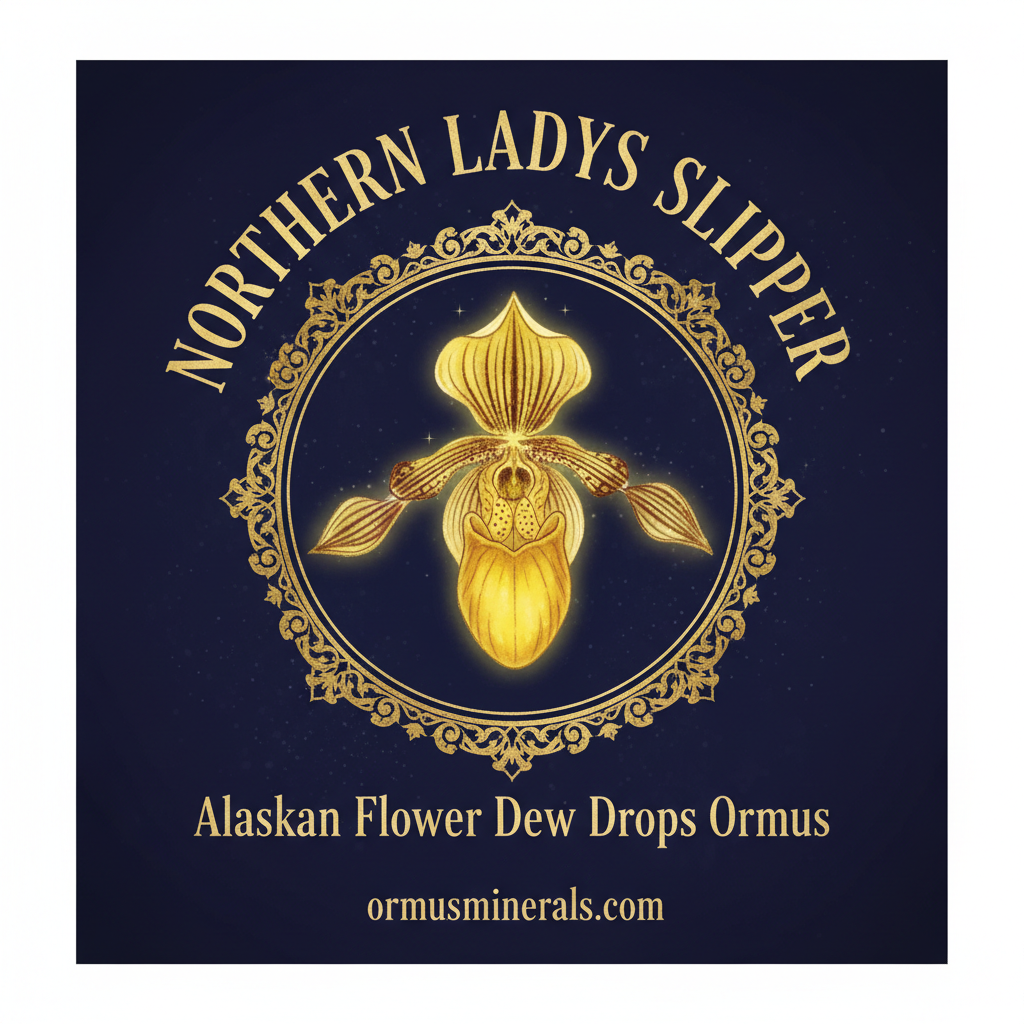 Northern Ladys Slipper Alaskan Dew Drops Ormus 4oz Extra Strength 2x | OrmusMinerals.com