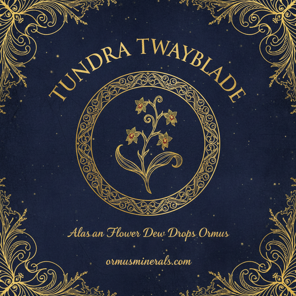 Tundra Twayblade Alaskan Dew Drops Ormus 8oz Extra Strength 5x | OrmusMinerals.com