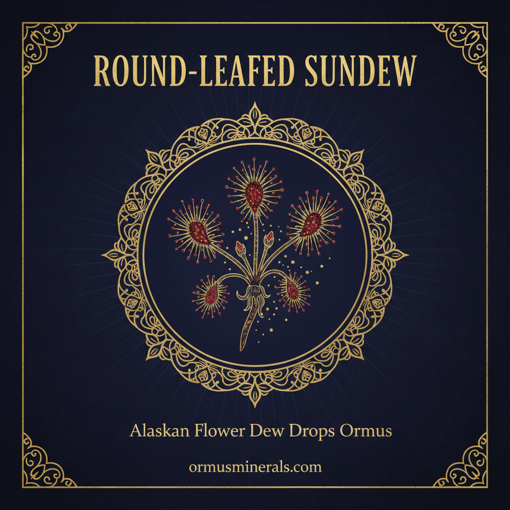 Round Leaved Sundew Alaskan Dew Drops Ormus 4oz Extra Strength 2x | OrmusMinerals.com