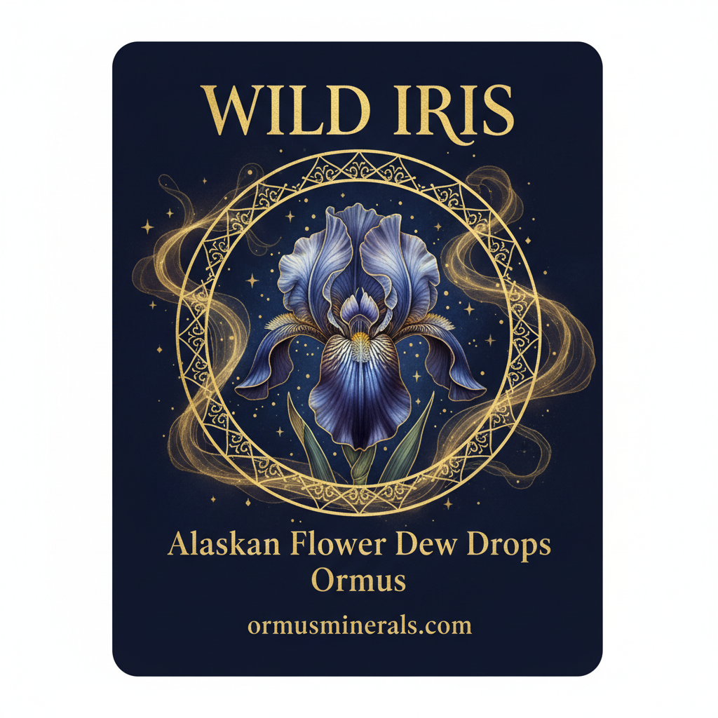 Wild Iris Alaskan Dew Drops Ormus 4oz Extra Strength 4x | OrmusMinerals.com