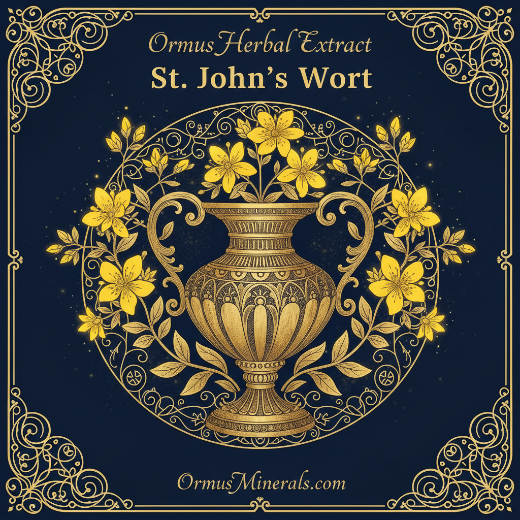 Ormus with St. John's Wort Herbal Extract 4oz