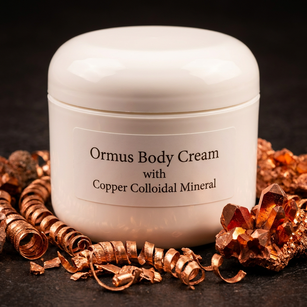 Ormus Body Cream with Copper Colloidal Mineral
