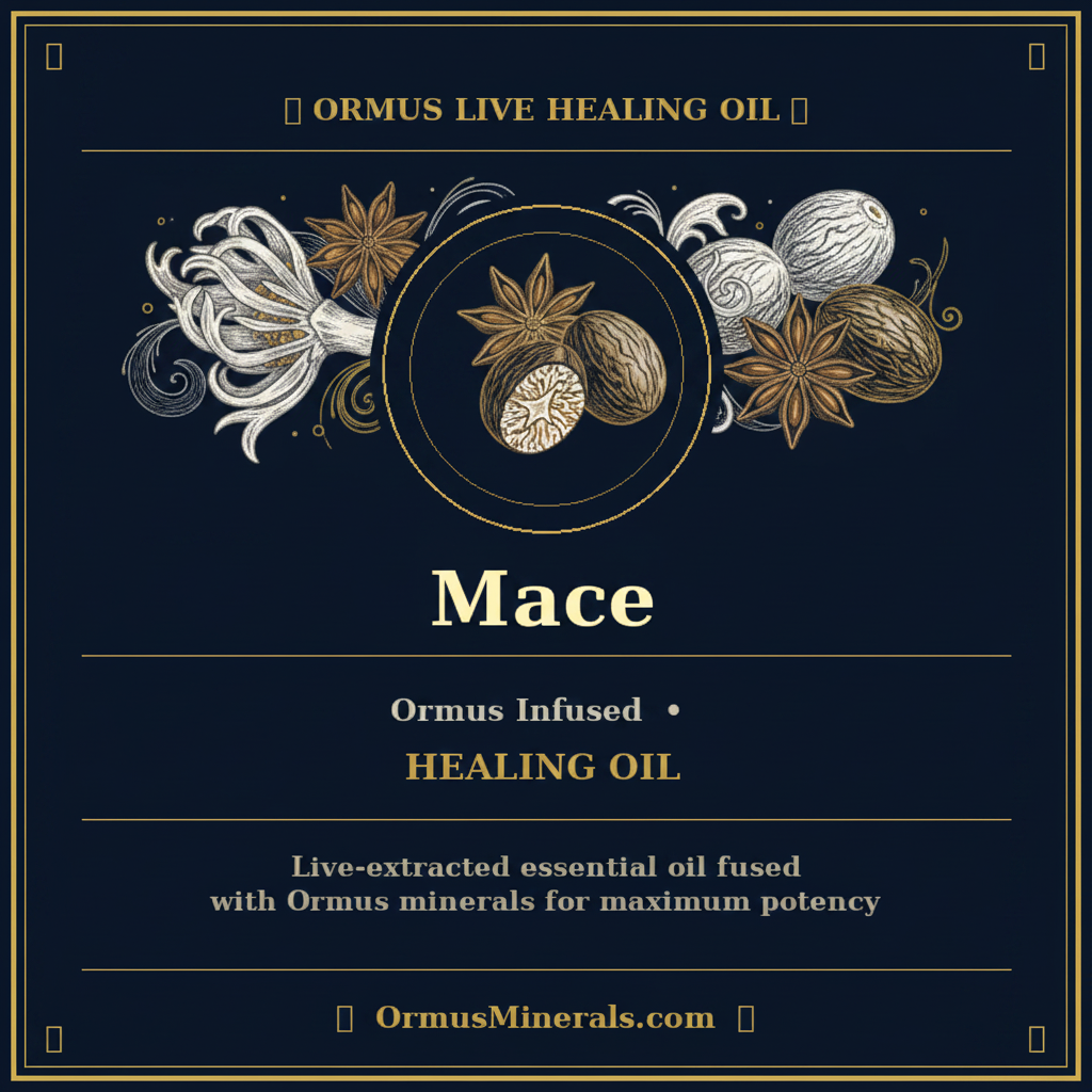 Ormus Live Healing Oil with Mace
