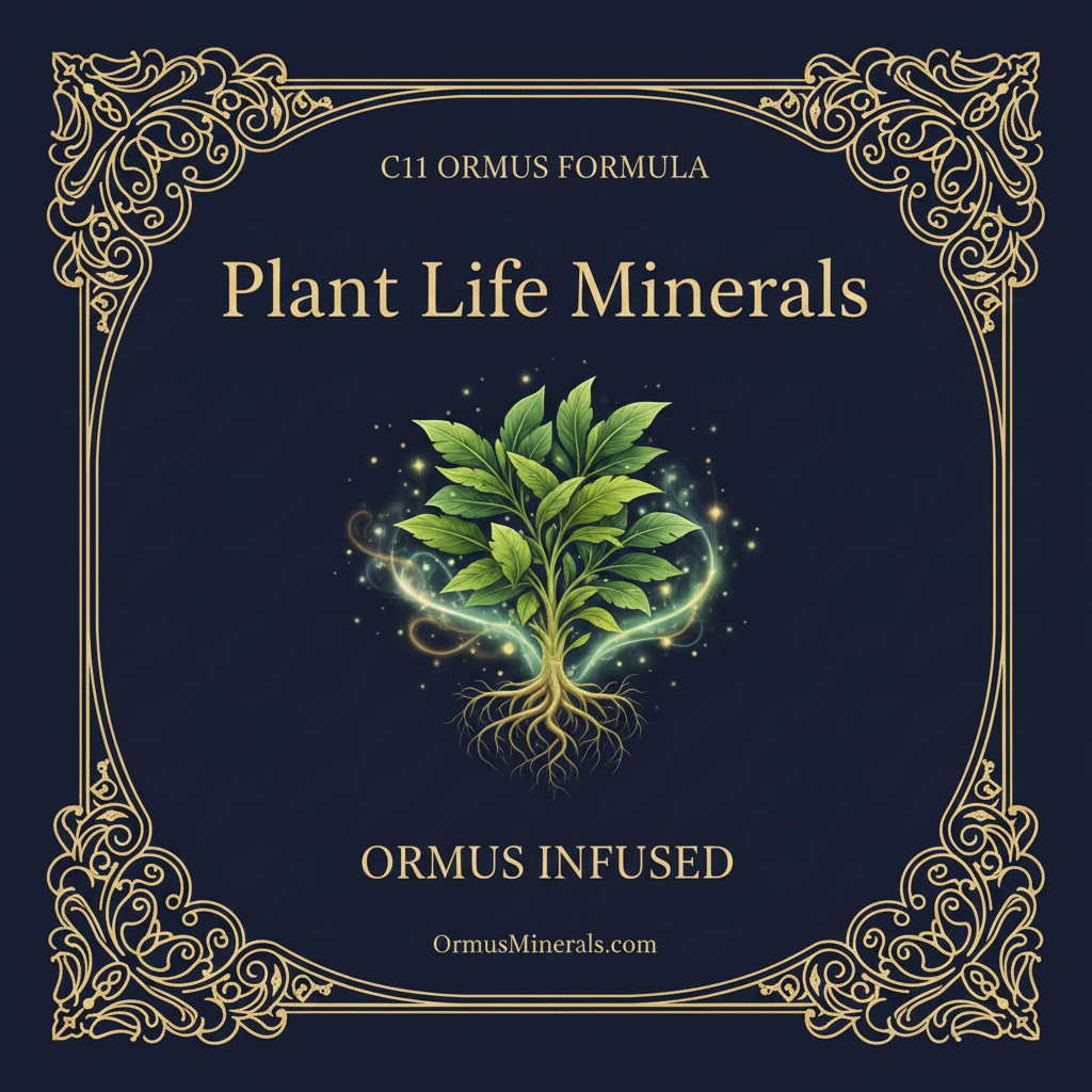 Ormus Minerals Ormus C11 Plant Life Minerals 16oz