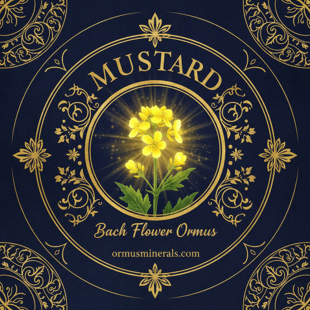 Mustard Bach Flower Ormus 32oz Extra Strength 2x | OrmusMinerals.com