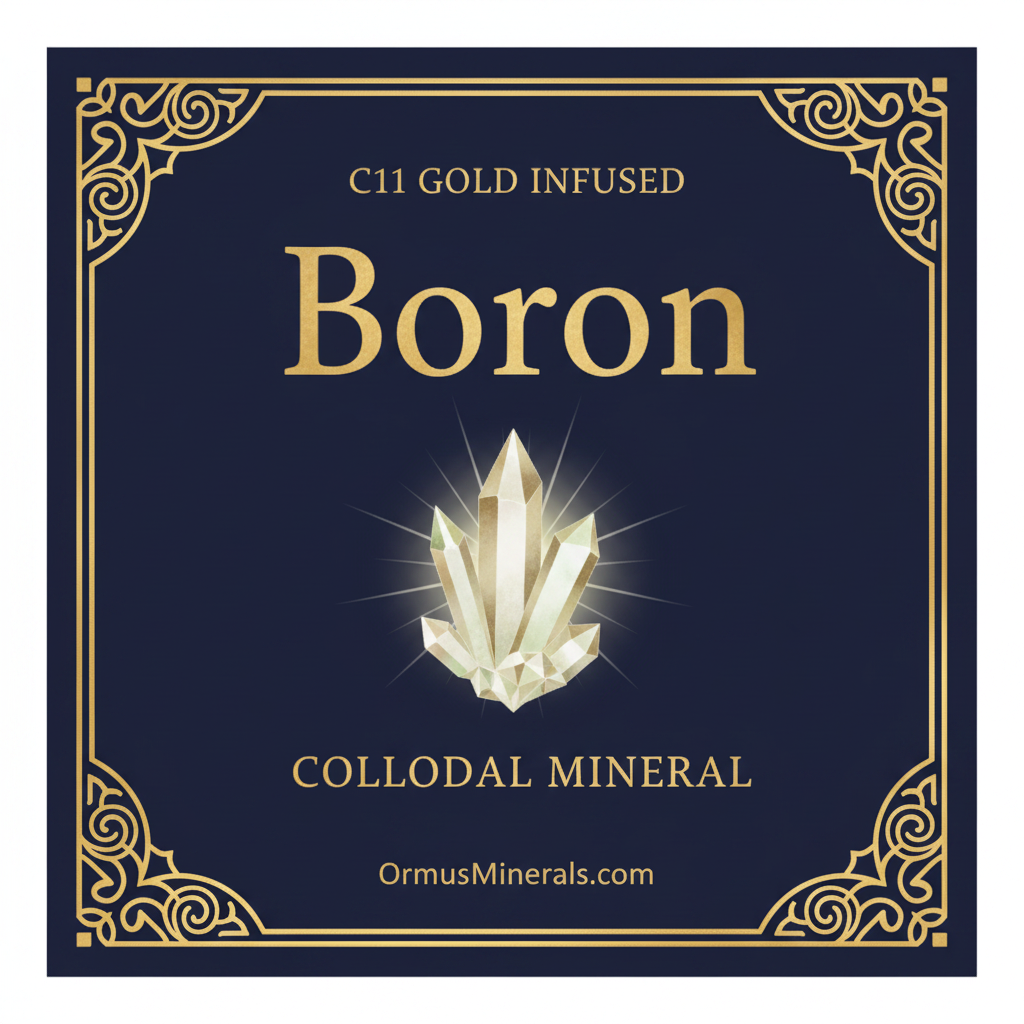 Ormus C11 Colloidal Boron 32oz Extra Strength 4x