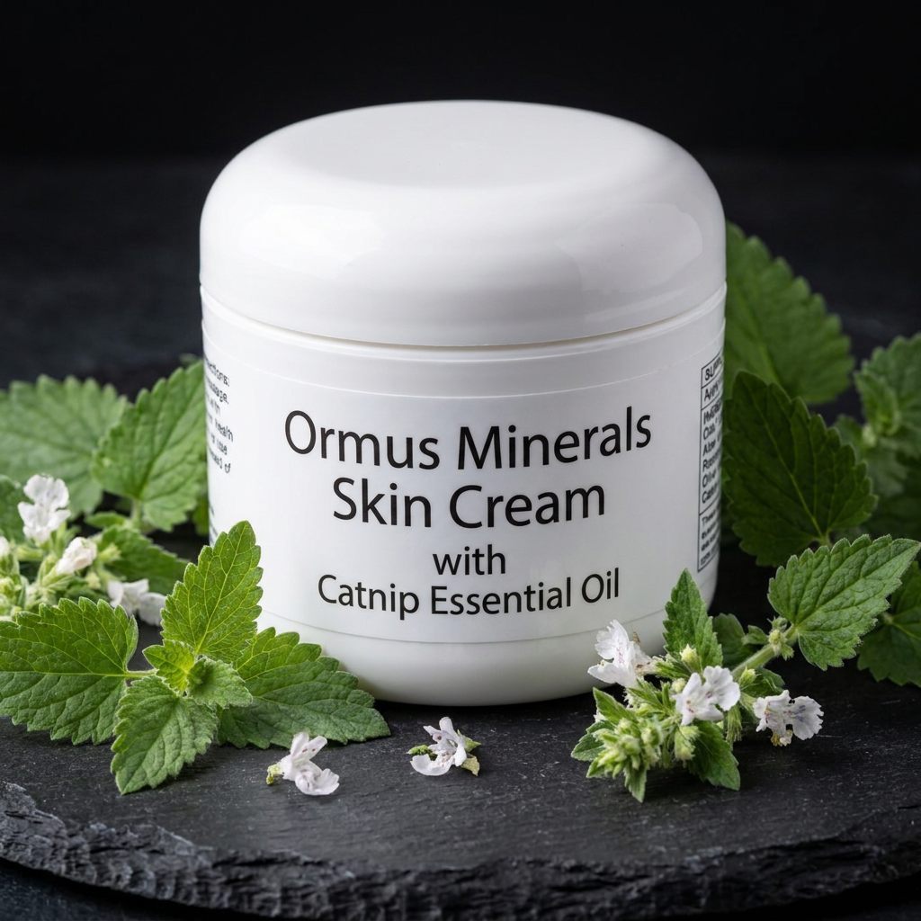 Ormus Minerals Skin Cream with Catnip Essential Oil