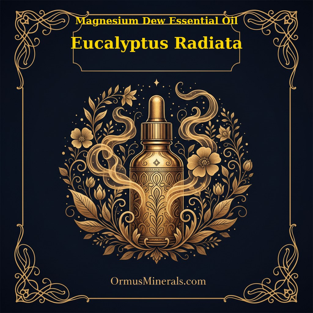 Ormus Magnesium Dew with Eucalyptus Radiata Essential Oil 4oz