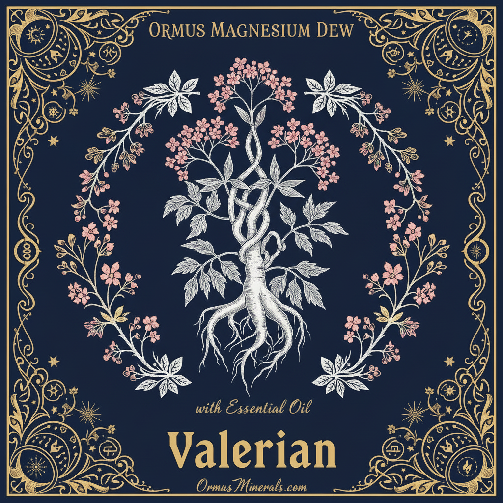 Ormus Minerals Magnesium Dew Valerian Essential Oil 8oz