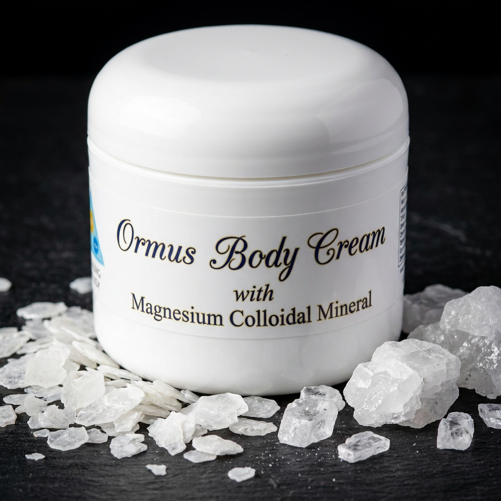 Ormus Body Cream with Magnesium Colloidal Mineral