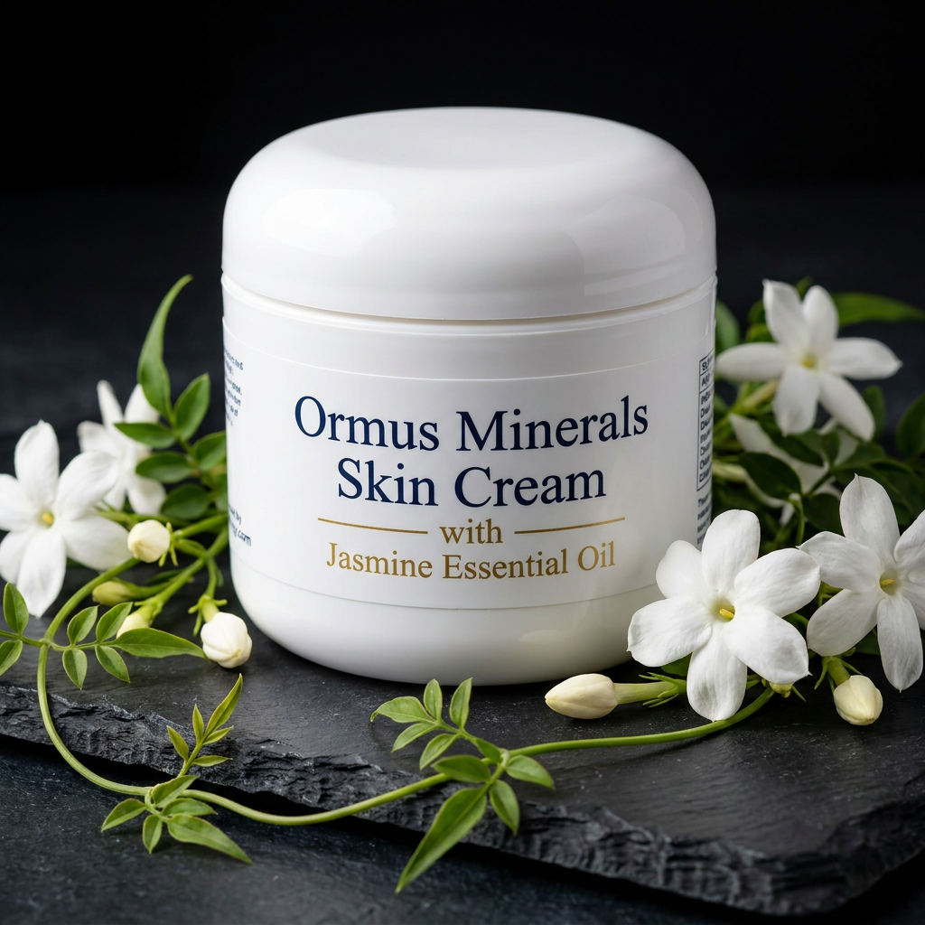 Ormus Minerals Skin Cream with Jasmine Essential Oil
