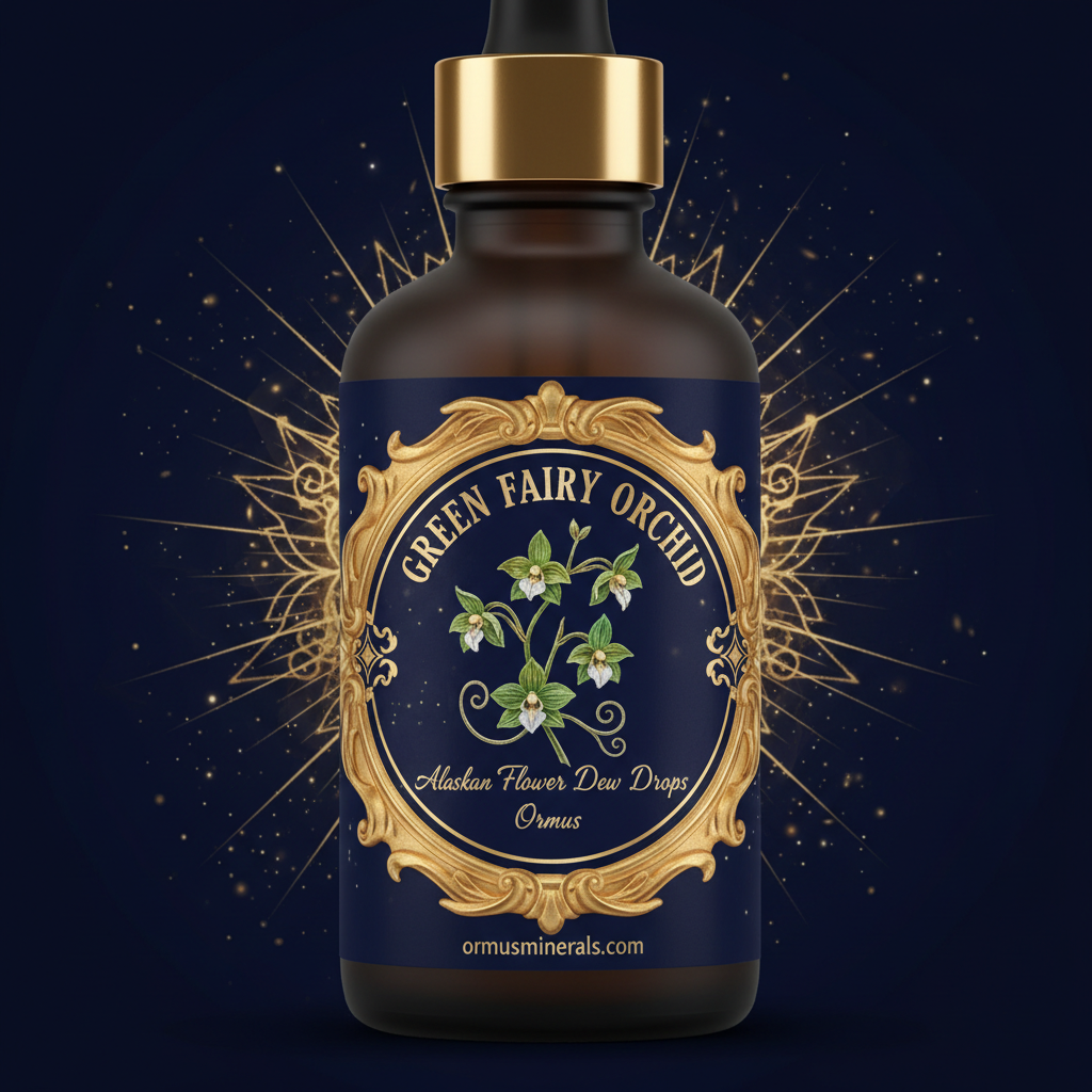 Green Fairy Orchid Alaskan Dew Drops Ormus 4oz Extra Strength 5x | OrmusMinerals.com
