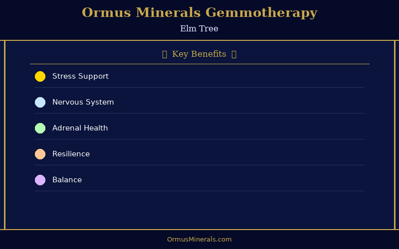 Ormus Minerals Ormus with Gemmotherapy ELM 16oz