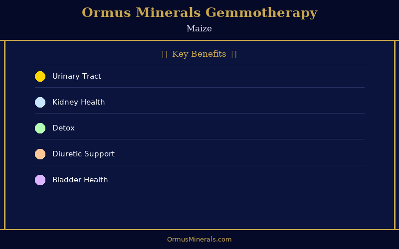 Ormus Minerals Ormus with Gemmotherapy MAIZE 8oz