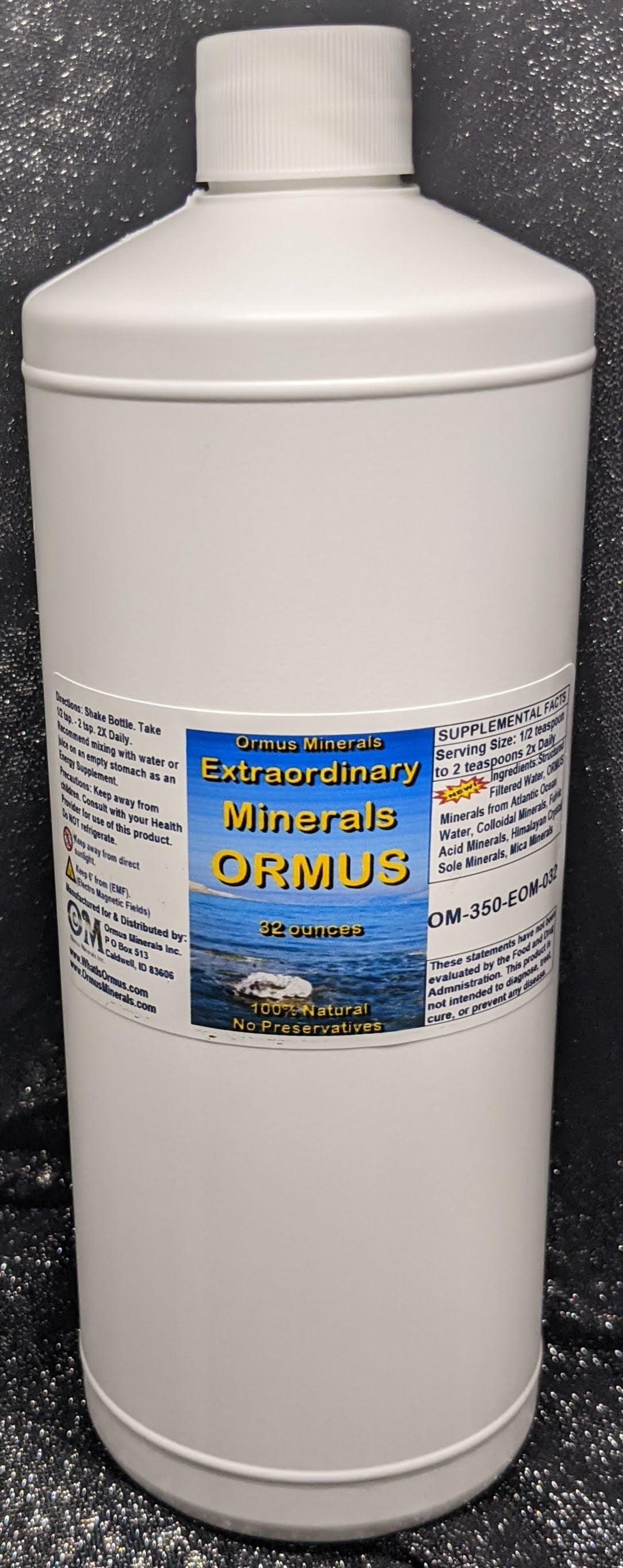 Extraordinary Minerals ORMUS