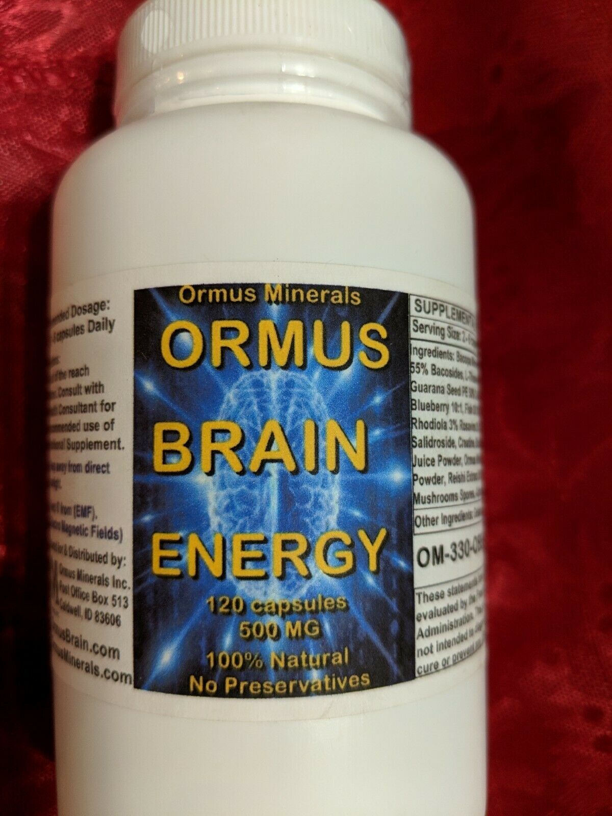 Ormus Brain Supplement — premium ormus mineral supplement from dead sea | Ormus Minerals